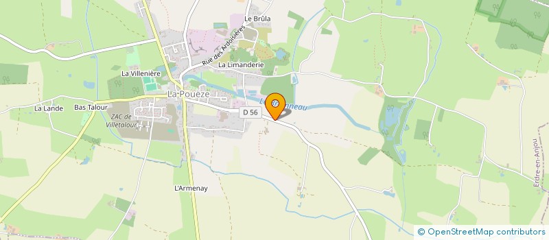 localisation de l'entreprise SCI LE PARC DE LA MAUNY  LONGUENEE-EN-ANJOU