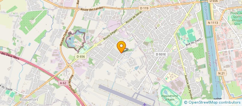 localisation de l'entreprise SCI LE PARC DE PATRICK  ESTILLAC