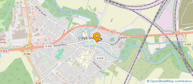 localisation de l'entreprise SCI  LE PARC DU CHATEAU  VILLEROY