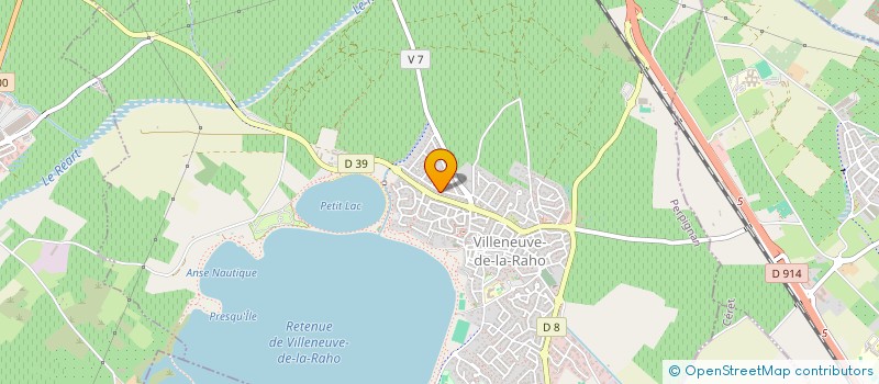 localisation de l'entreprise SCI LE PARC DU CLOS BANET I  VILLENEUVE-DE-LA-RAHO