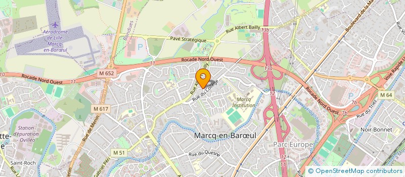 localisation de l'entreprise SCI LE PARC SAINT FRANCOIS MARIE à MARCQ-EN-BARŒUL