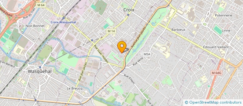 localisation de l'entreprise SCI LE PARC VIMOUNA VILLENEUVE TOLOSANE  ROUBAIX