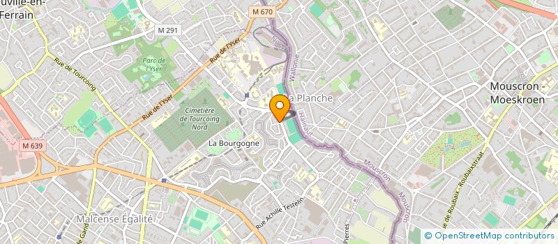 localisation de l'entreprise SCI LE PARCK  TOURCOING