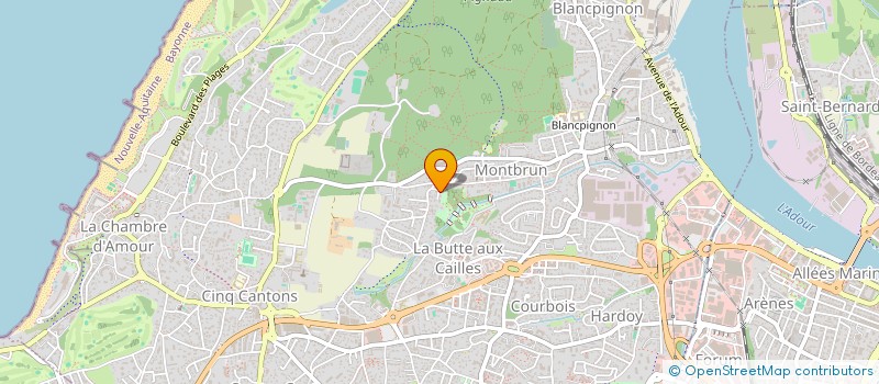 localisation de l'entreprise SCI LE PARFUM DE LA PERSE  ANGLET