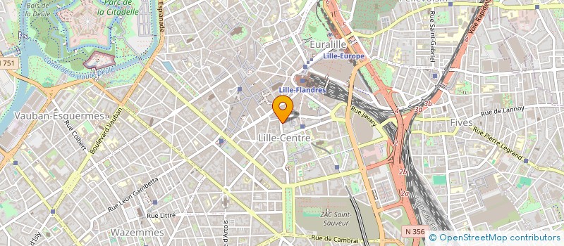 localisation de l'entreprise SCI LE PARIS à LILLE
