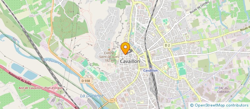 localisation de l'entreprise SCI LE PARIS  CAVAILLON