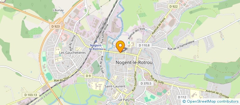 localisation de l'entreprise SCI LE PARIS à NOGENT-LE-ROTROU