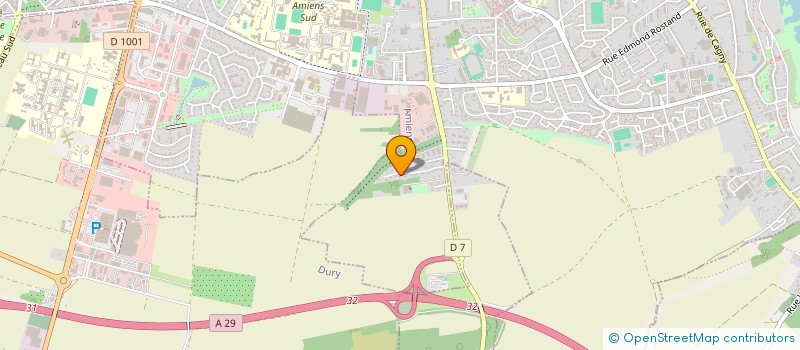 localisation de l'entreprise SCI LE PARNASSE I à AMIENS