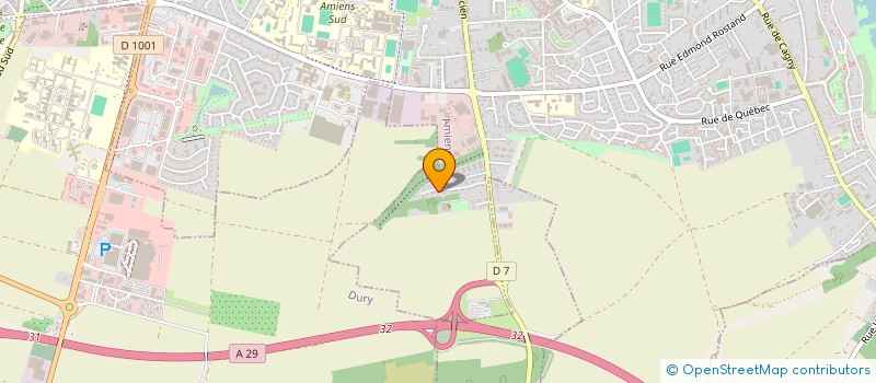 localisation de l'entreprise SCI LE PARNASSE II à AMIENS