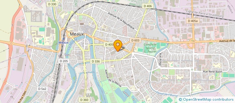 localisation de l'entreprise SCI LE PARVIS à MAREUIL-LES-MEAUX