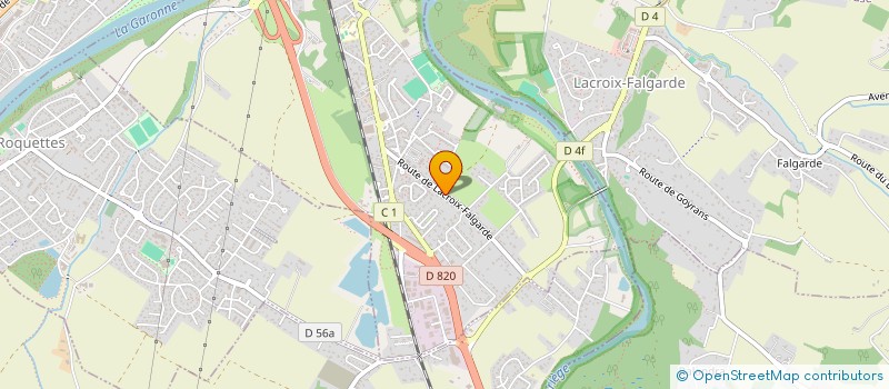 localisation de l'entreprise SCI LE PAS SAGE  TOULOUSE