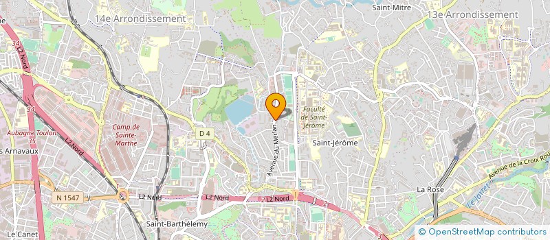 localisation de l'entreprise SCI LE PASCAL à MARSEILLE