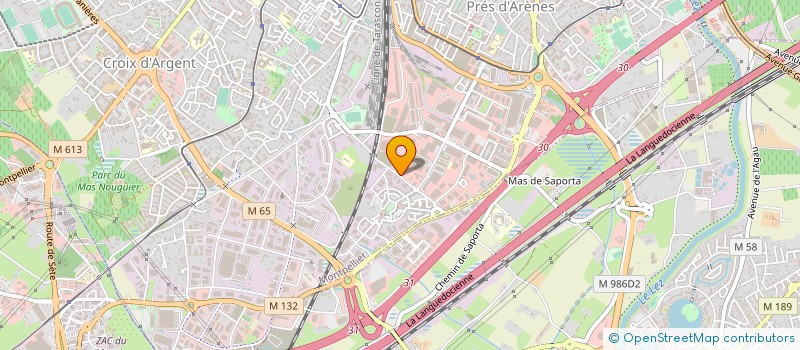 localisation de l'entreprise SCI LE PASCALET à MONTPELLIER