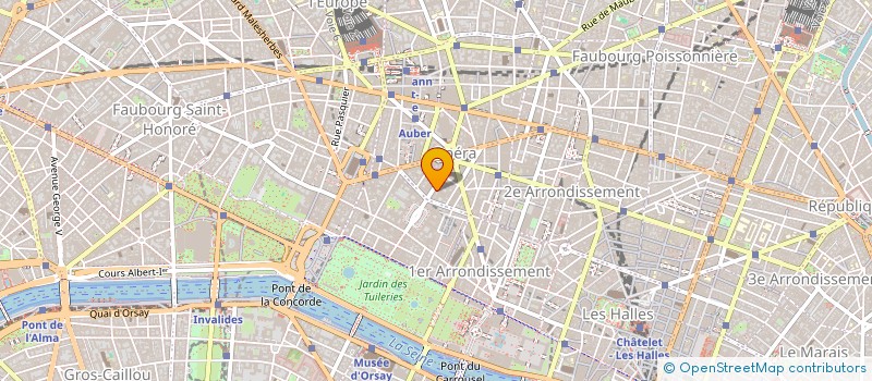 localisation de l'entreprise SCI LE PASEO 4P80  PARIS