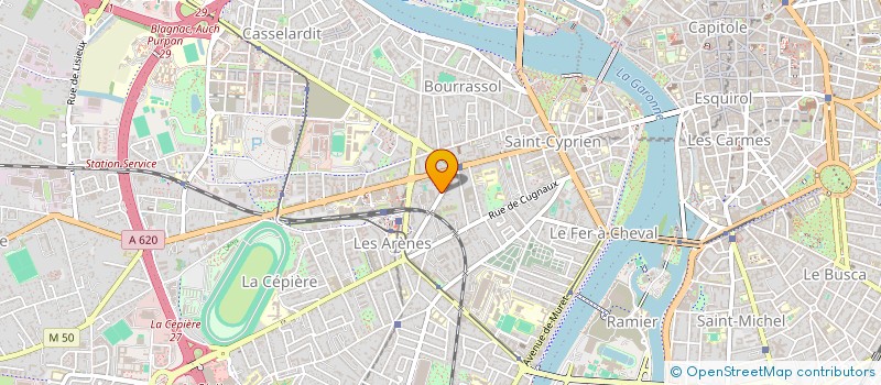 localisation de l'entreprise SCI LE PASSAGE à TOULOUSE