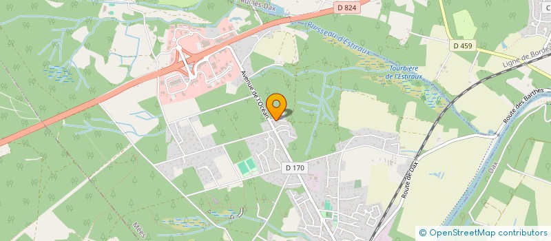 localisation de l'entreprise SCI LE PASSAGE DES GRUES  MEES