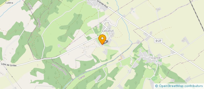 localisation de l'entreprise SCI LE PASTOU à LABATUT