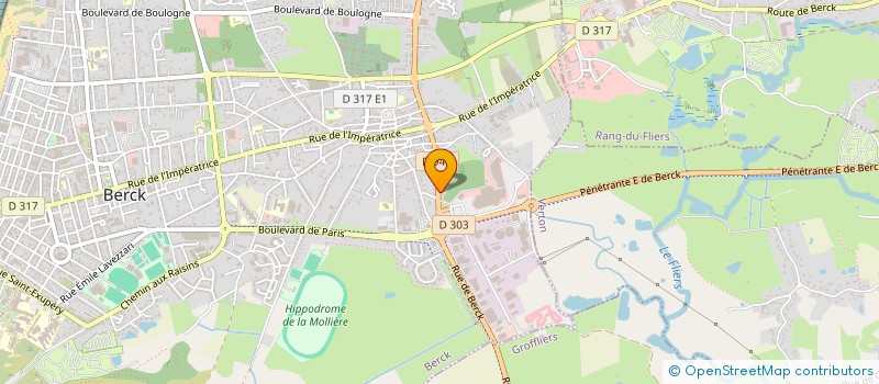 localisation de l'entreprise SCI LE PATIS à BERCK