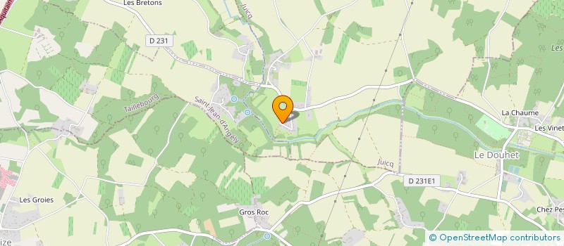 localisation de l'entreprise SCI LE PATRIARCHE  JUICQ