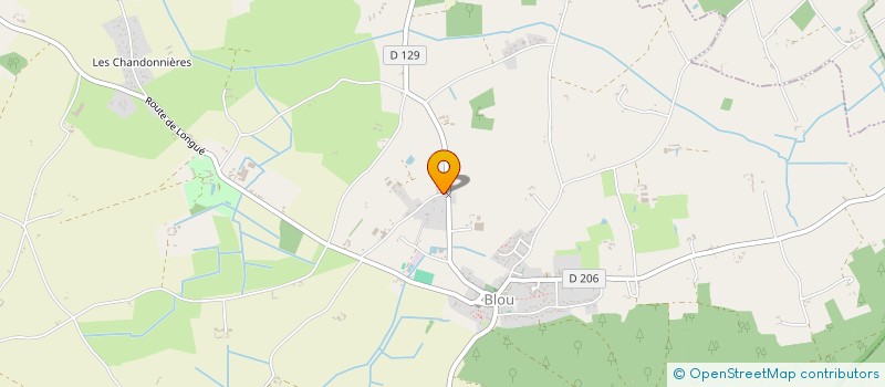 localisation de l'entreprise SCI LE PAVE  BLOU