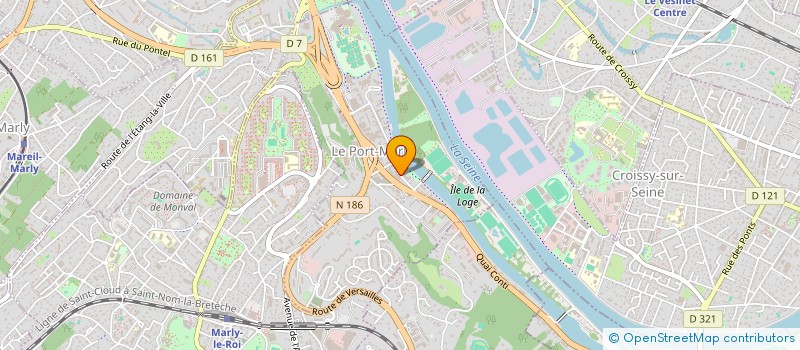 localisation de l'entreprise SCI  LE PAVE DE L EMPEREUR  LE PORT-MARLY