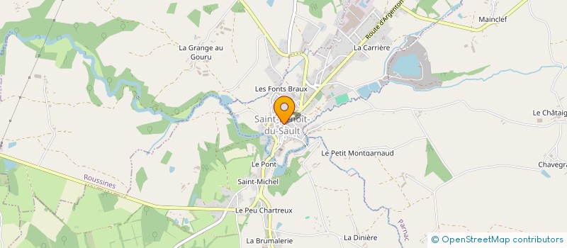 localisation de l'entreprise SCI LE PAVILLON à PARNAC