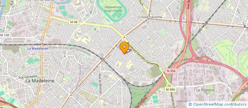 localisation de l'entreprise SCI LE PAVILLON  MARCQ-EN-BARUL