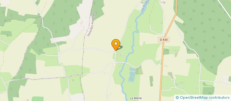 localisation de l'entreprise SCI LE PAVILLON FEGJI  NEAUFLES-AUVERGNY