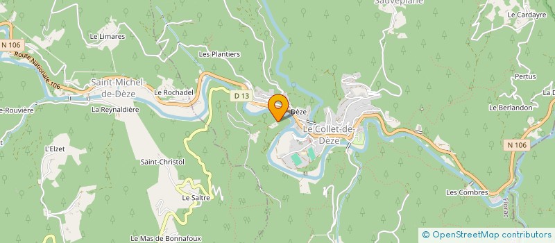 localisation de l'entreprise SCI LE PEAGE  SAINT-JULIEN-DES-POINTS