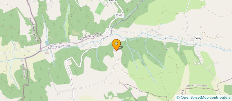 localisation de l'entreprise SCI LE PECH HAUT  MONTAIGU-DE-QUERCY