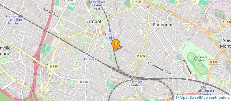localisation de l'entreprise SCI LE PECHEUR à ERMONT