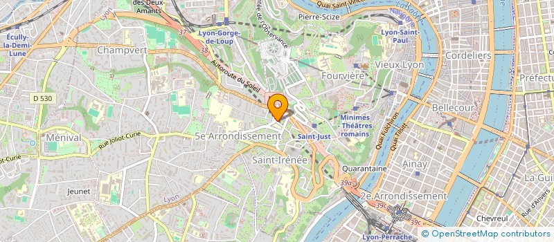 localisation de l'entreprise SCI LE PELICAN  LYON