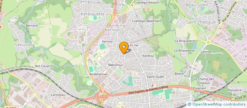 localisation de l'entreprise SCI LE PELICAN à VANNES