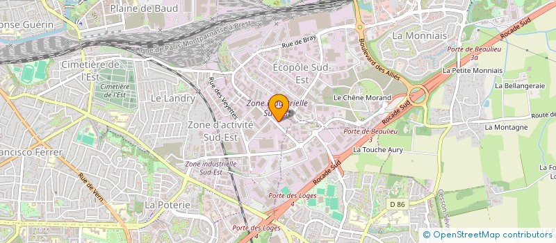 localisation de l'entreprise SCI LE PELICAN BAYEUSIEN  RENNES