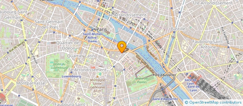 localisation de l'entreprise SCI LE PERCHE  PARIS