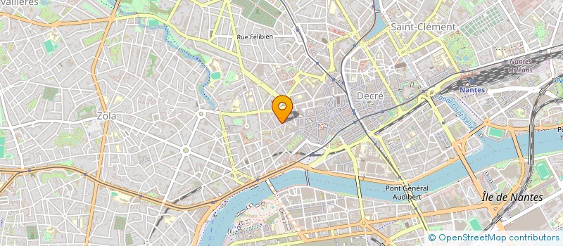 localisation de l'entreprise SCI LE PERCHOIR à NANTES