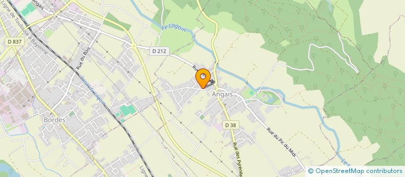 localisation de l'entreprise SCI LE PERDIGON  ANGAIS