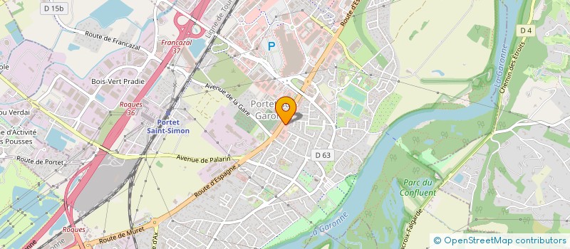 localisation de l'entreprise SCI LE PERGET D OC  PORTET-SUR-GARONNE