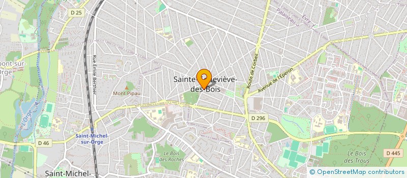 localisation de l'entreprise SCI LE PERI à STE GENEVIEVE DES BOIS