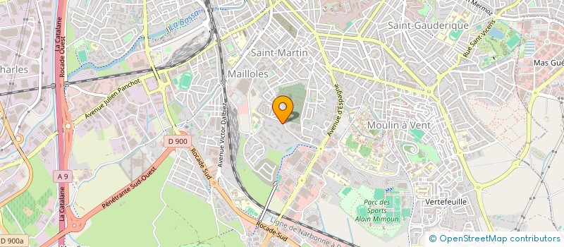 localisation de l'entreprise SCI LE PERIC à PERPIGNAN