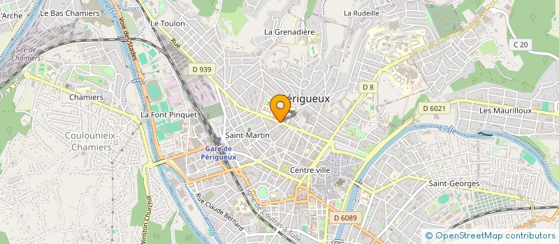 localisation de l'entreprise SCI LE PERIGORD à PERIGUEUX