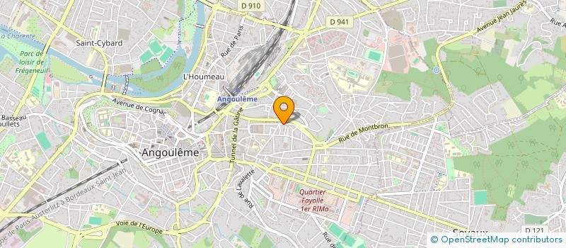 localisation de l'entreprise SCI LE PEROU à ANGOULEME