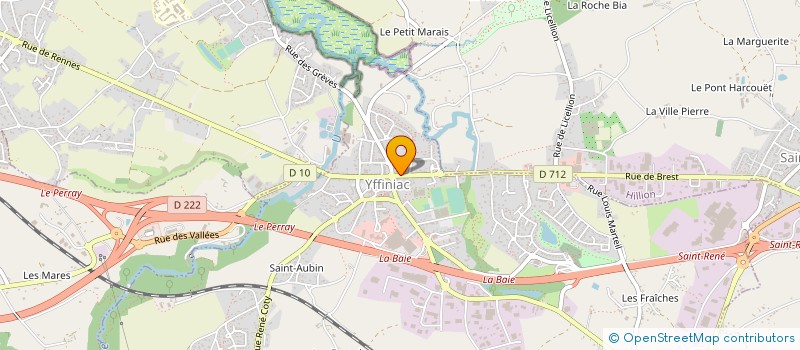 localisation de l'entreprise SCI LE PERSON RENAULT  YFFINIAC