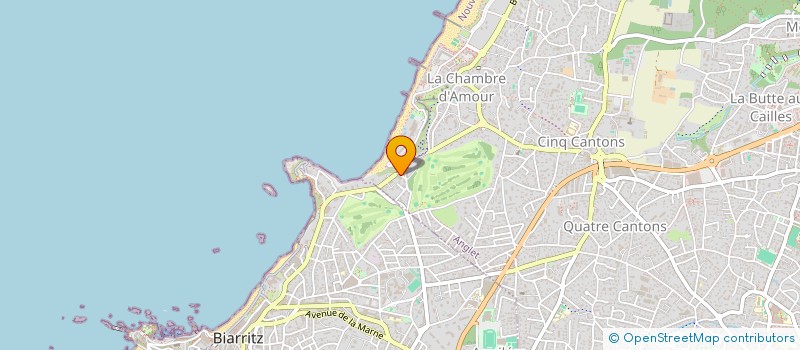 localisation de l'entreprise SCI LE PETIT ADAM  ANGLET