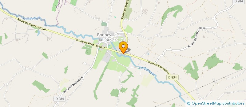 localisation de l'entreprise SCI LE PETIT ALBAN  BONNEVILLE-LA-LOUVET