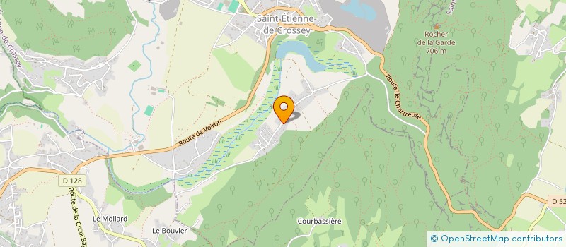 localisation de l'entreprise SCI LE PETIT BILIEN 11  SAINT-ETIENNE-DE-CROSSEY