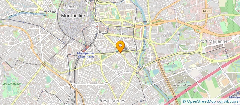 localisation de l'entreprise SCI LE PETIT BOIS à MONTPELLIER