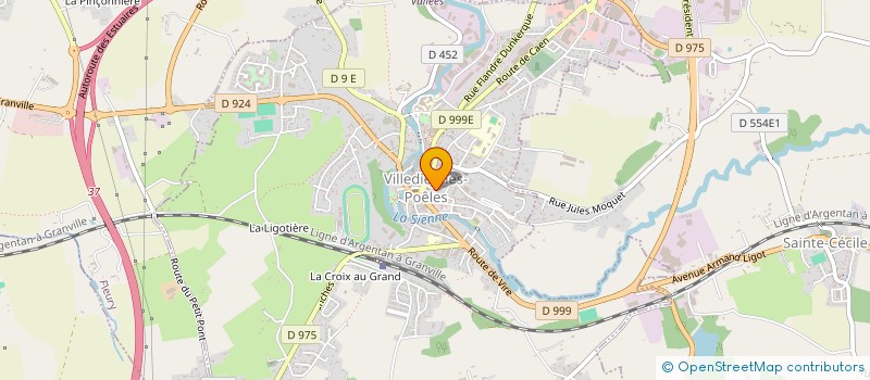 localisation de l'entreprise SCI LE PETIT BOIS  VILLEDIEU-LES-POELES-ROUFFIGNY