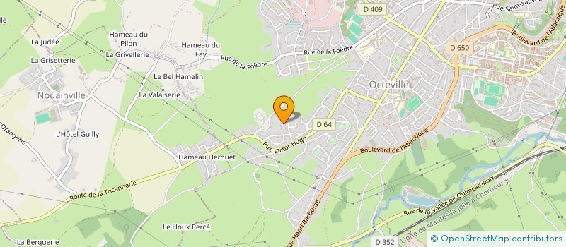 localisation de l'entreprise SCI LE PETIT BOIS à CHERBOURG-EN-COTENTIN