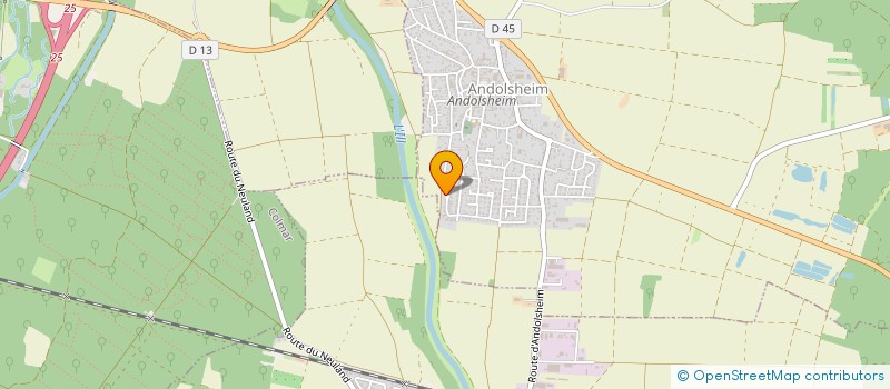 localisation de l'entreprise SCI LE PETIT BOURG  LOGELHEIM